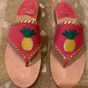 Jack Rogers Pineapple Sandals